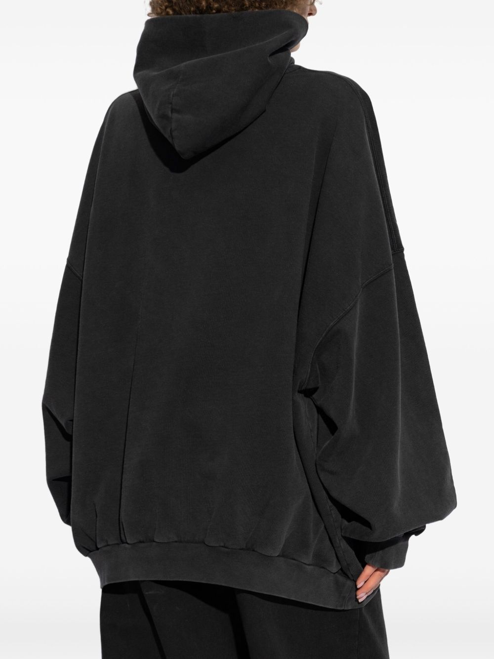 slogan-print hoodie - 4
