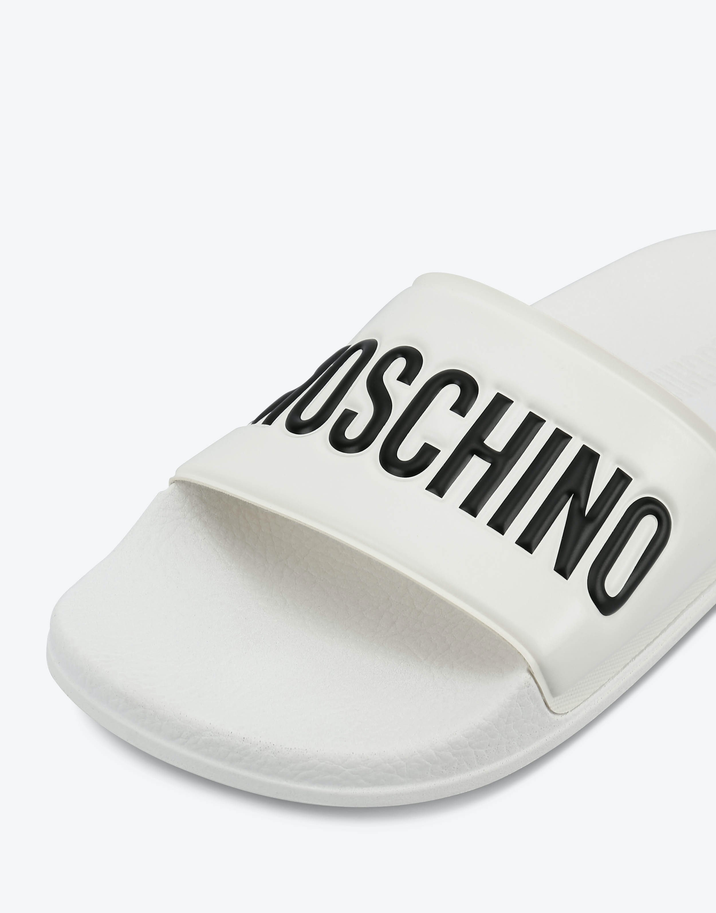 PVC SLIDE SANDALS WITH LOGO - 4