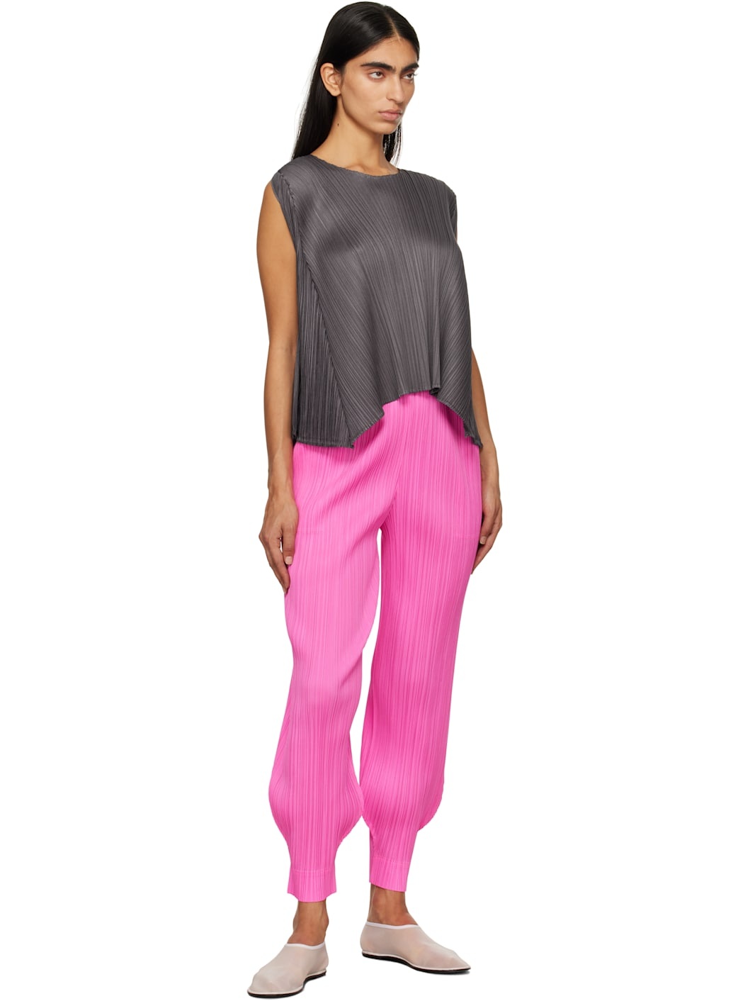 Pink Monthly Colors October Trousers - 4