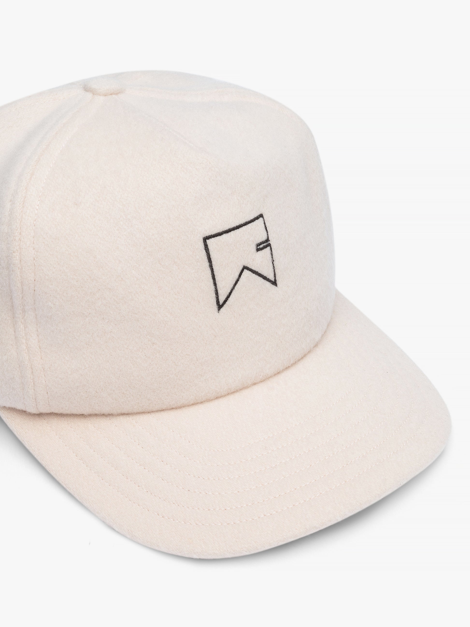 CASHMERE CHEVRON LOGO HAT - 3