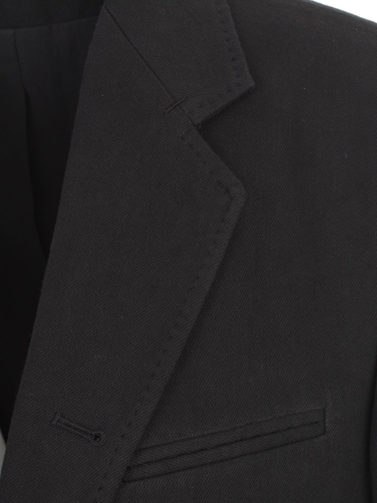 Palomar Ann Demeulemeester Man`s black cotton jacket - 3