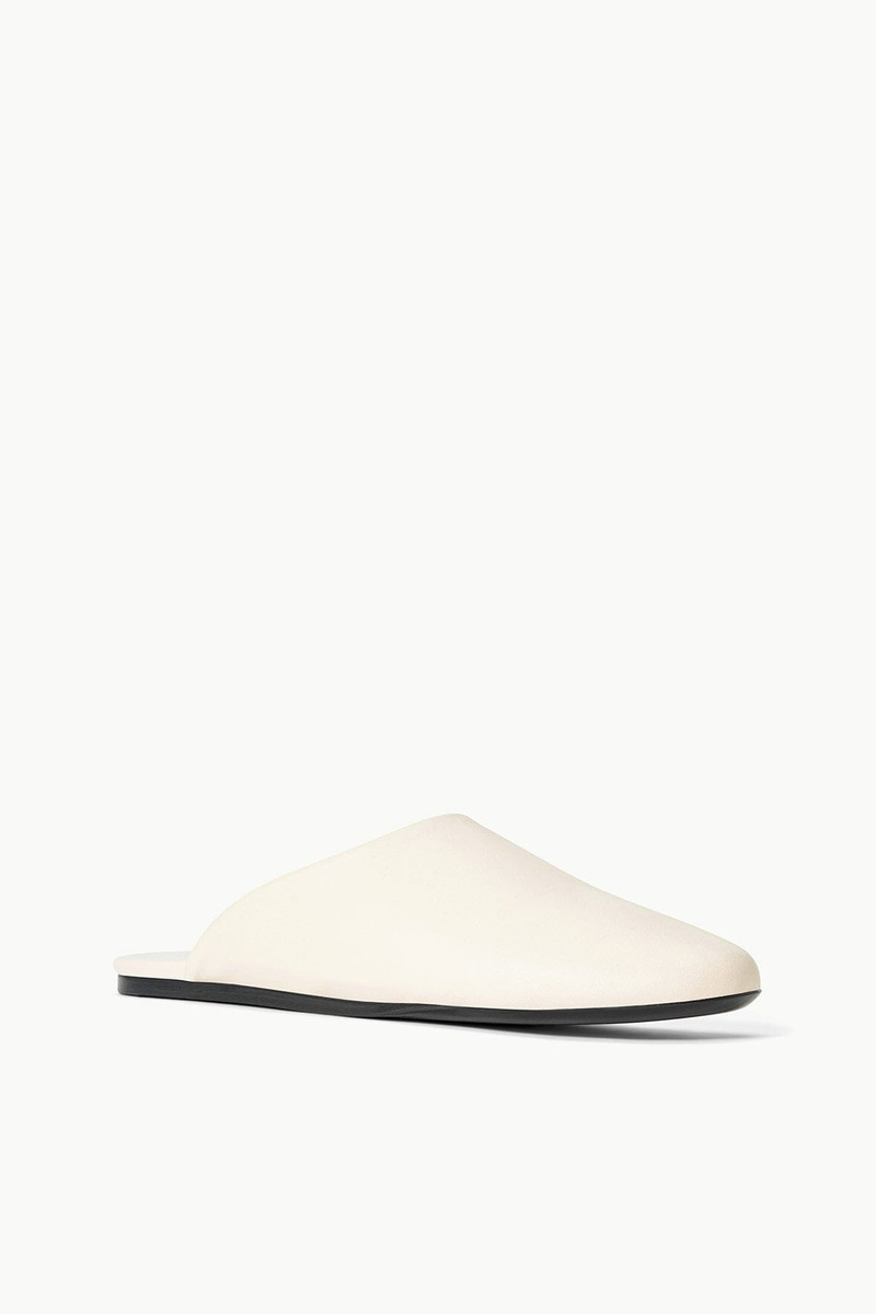 STAUD ABBY SLIPPER CREAM 3