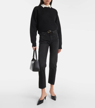 Totême Mid-rise cropped jeans outlook