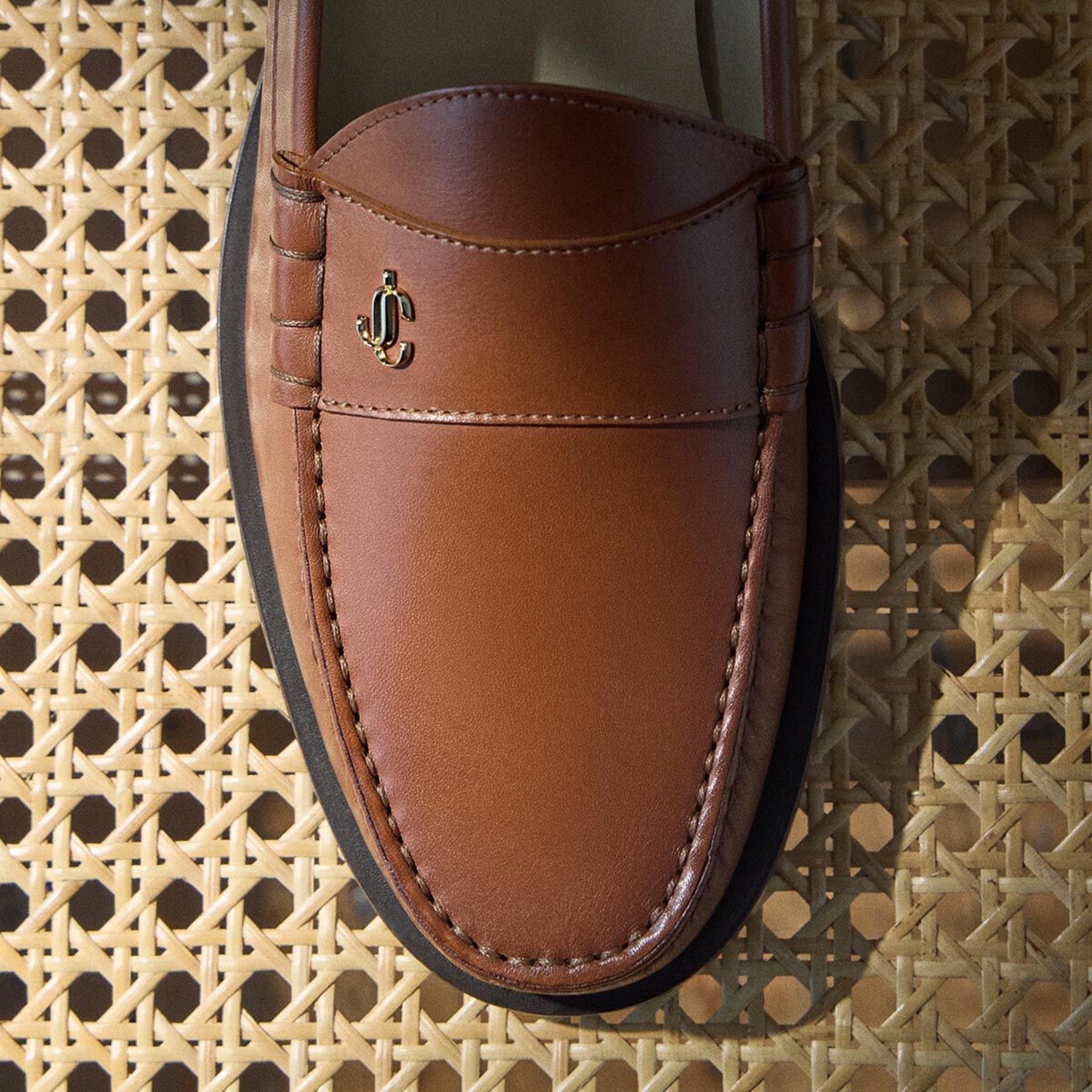 Ethan Loafer
Tan Matt Brushed Leather Loafer - 5