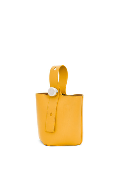 Loewe Mini Pebble Bucket bag in mellow calfskin outlook