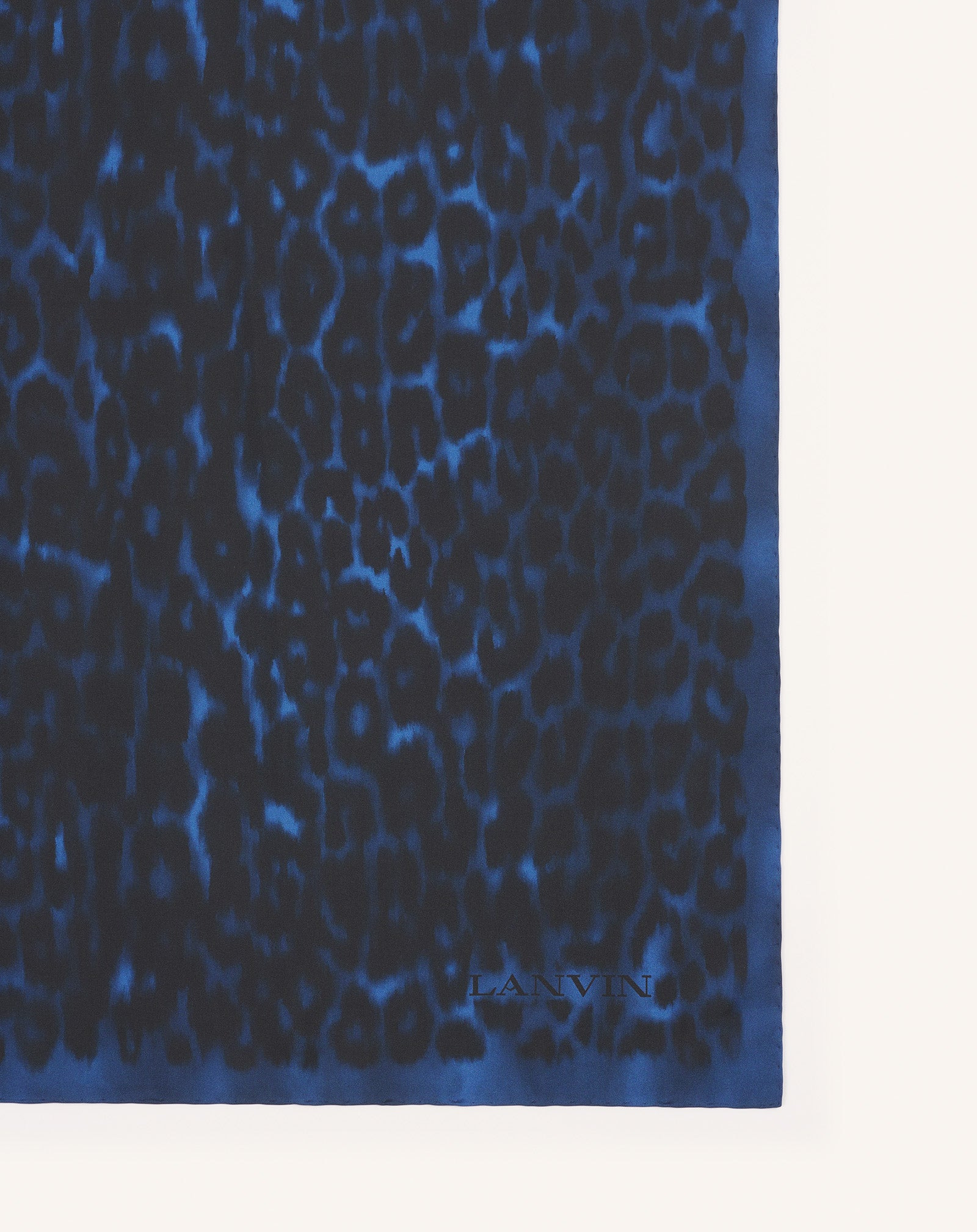 LEOPARD PRINT SILK SCARF - 2