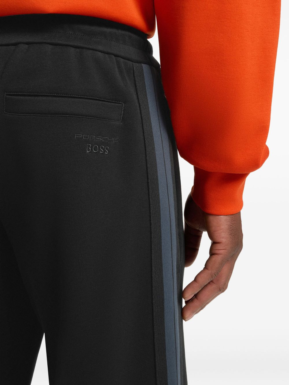 x Porsche side-stripe track pants - 2