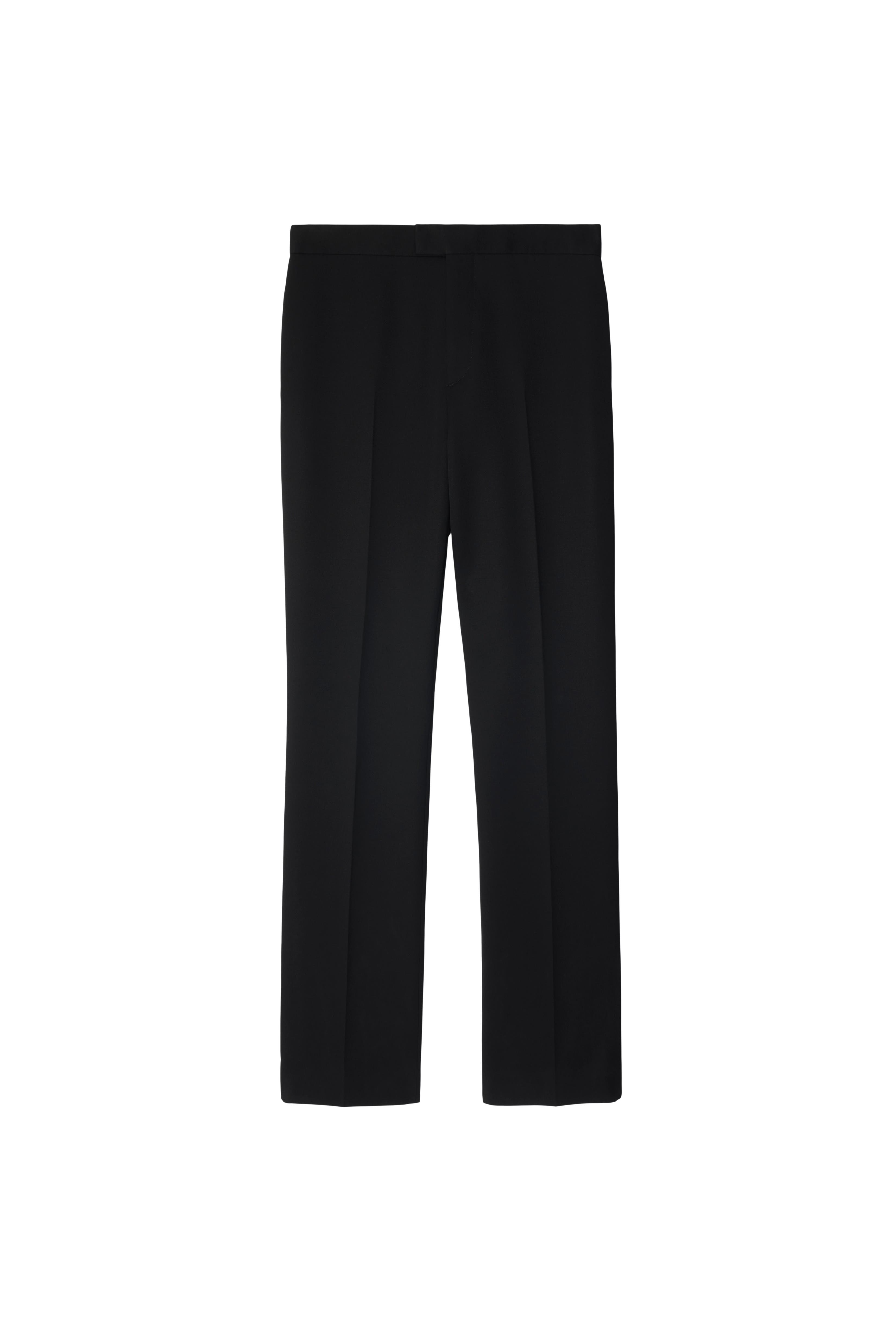 burberry Wool Tuxedo Trousers in Black at Nordstrom - 2