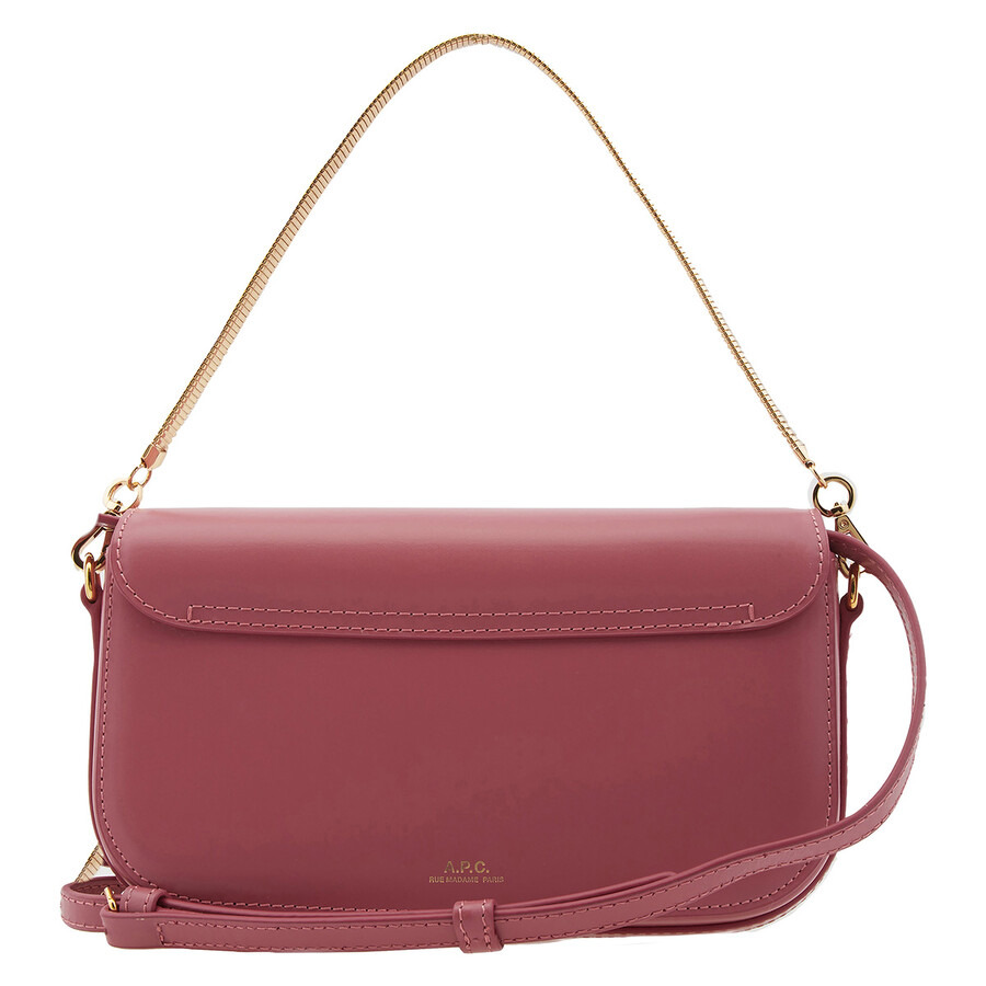 A.P.C. Grace Leather Chain Clutch Bag - 3