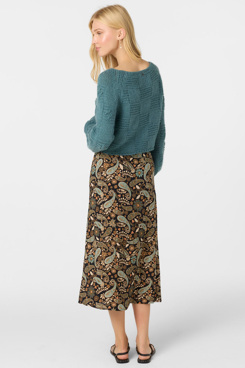 Sunni Rosalia Paisley Midi Skirt 7