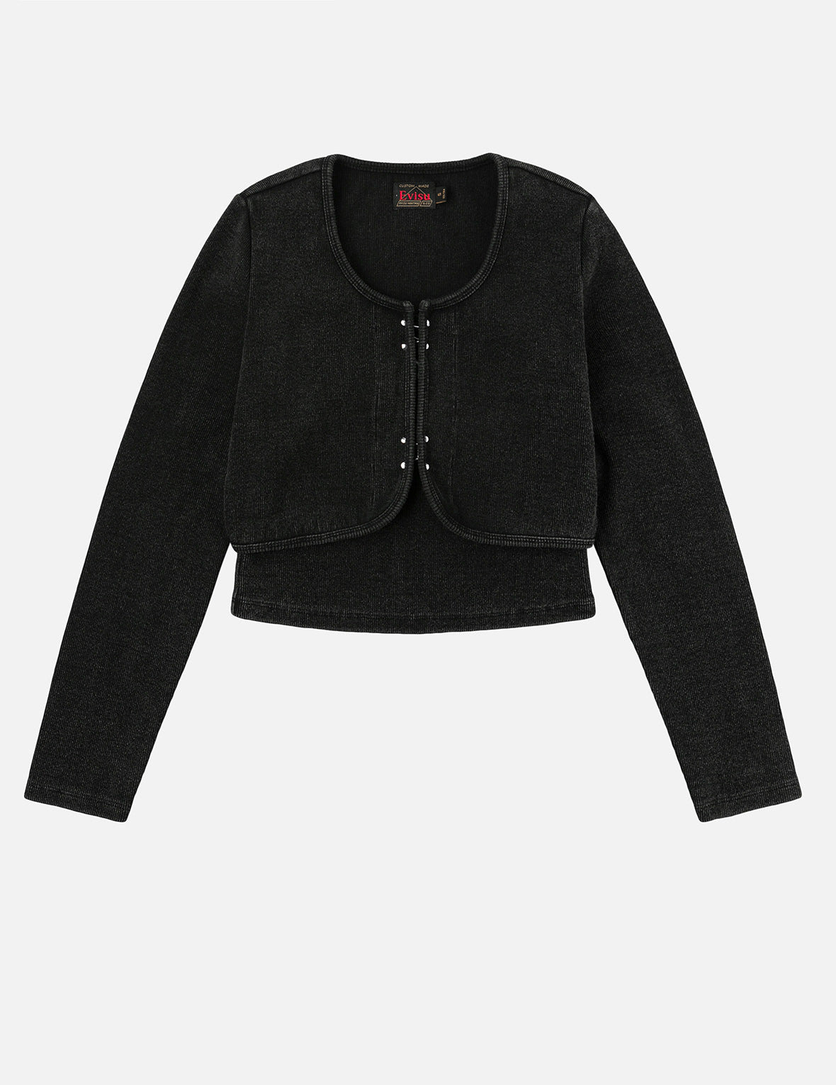 Seagull Embroidery Fashion Fit Knitted Vest Jacket - 3