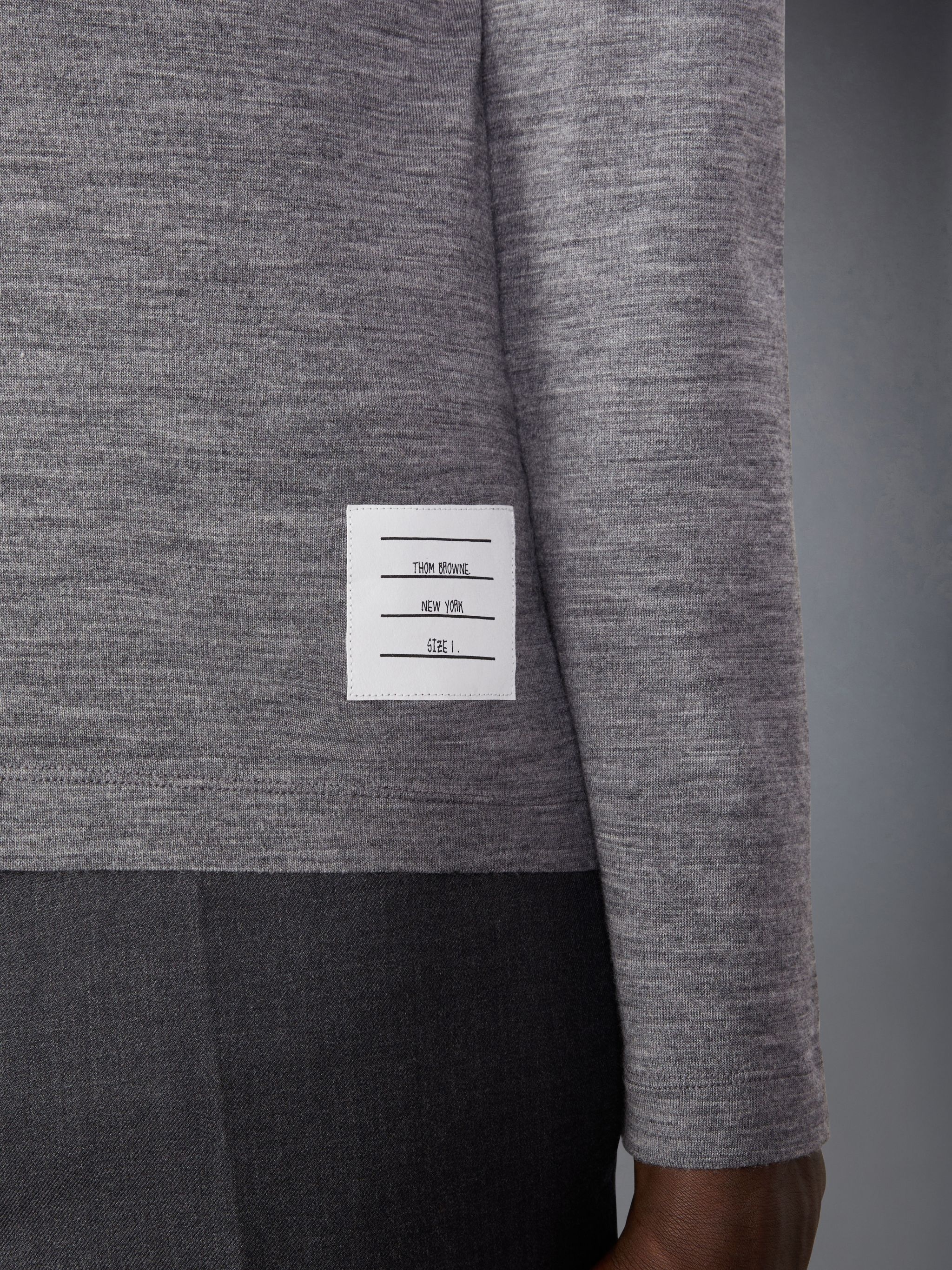 Wool Jersey 4-Bar Tee - 4