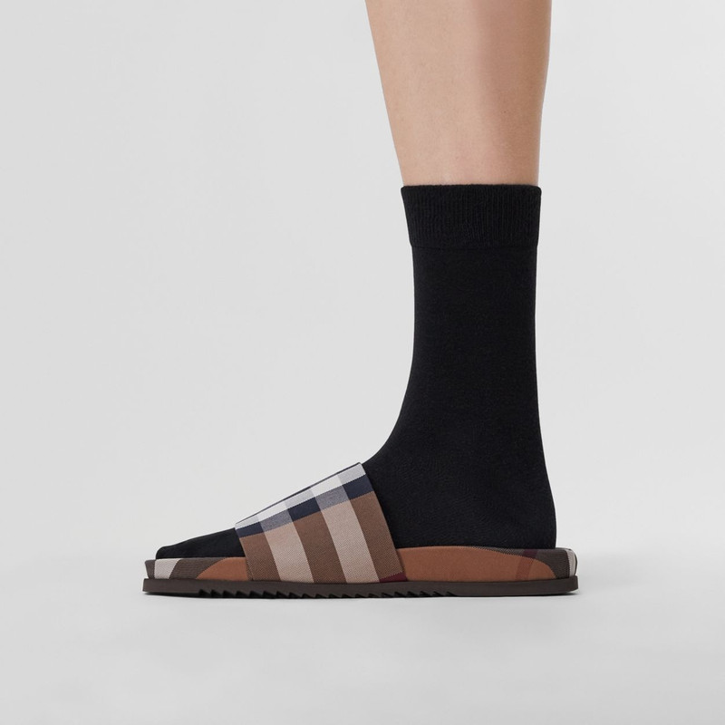 Check Cotton Slides 7