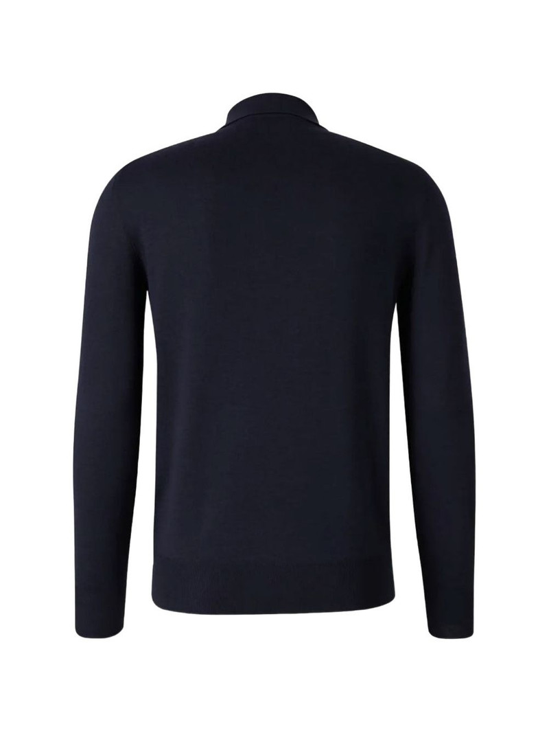 Canali long-sleeve polo shirt outlook