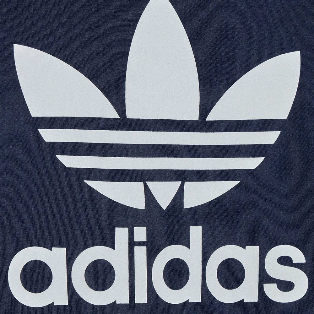 Adidas | Kid's Trefoil Tee Short Sleeve 'Night Indigo' - 3