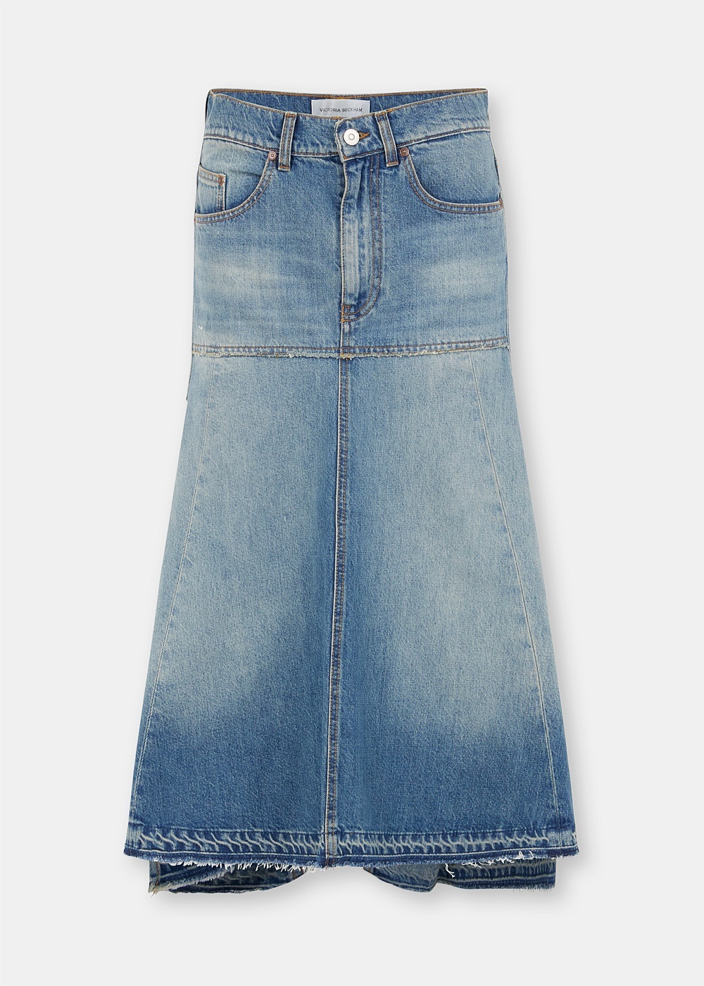 Blue Denim Skirt - 1