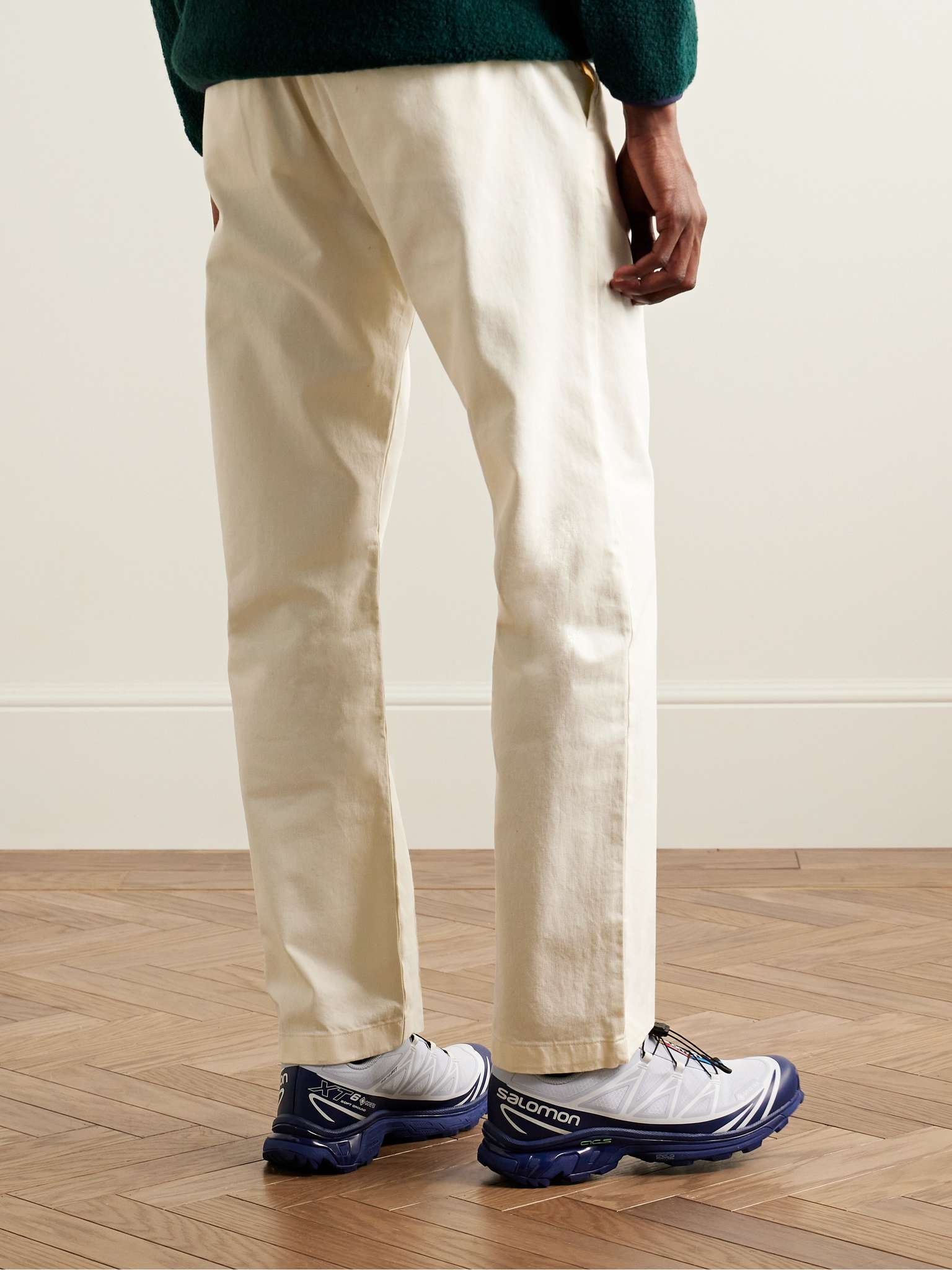 Alex 1802 Straight-Leg Organic Cotton-Twill Trousers - 4