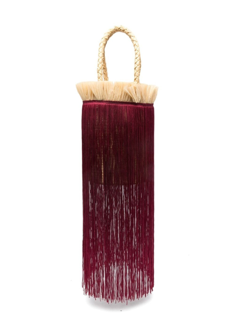Feria fringed bucket bag 1