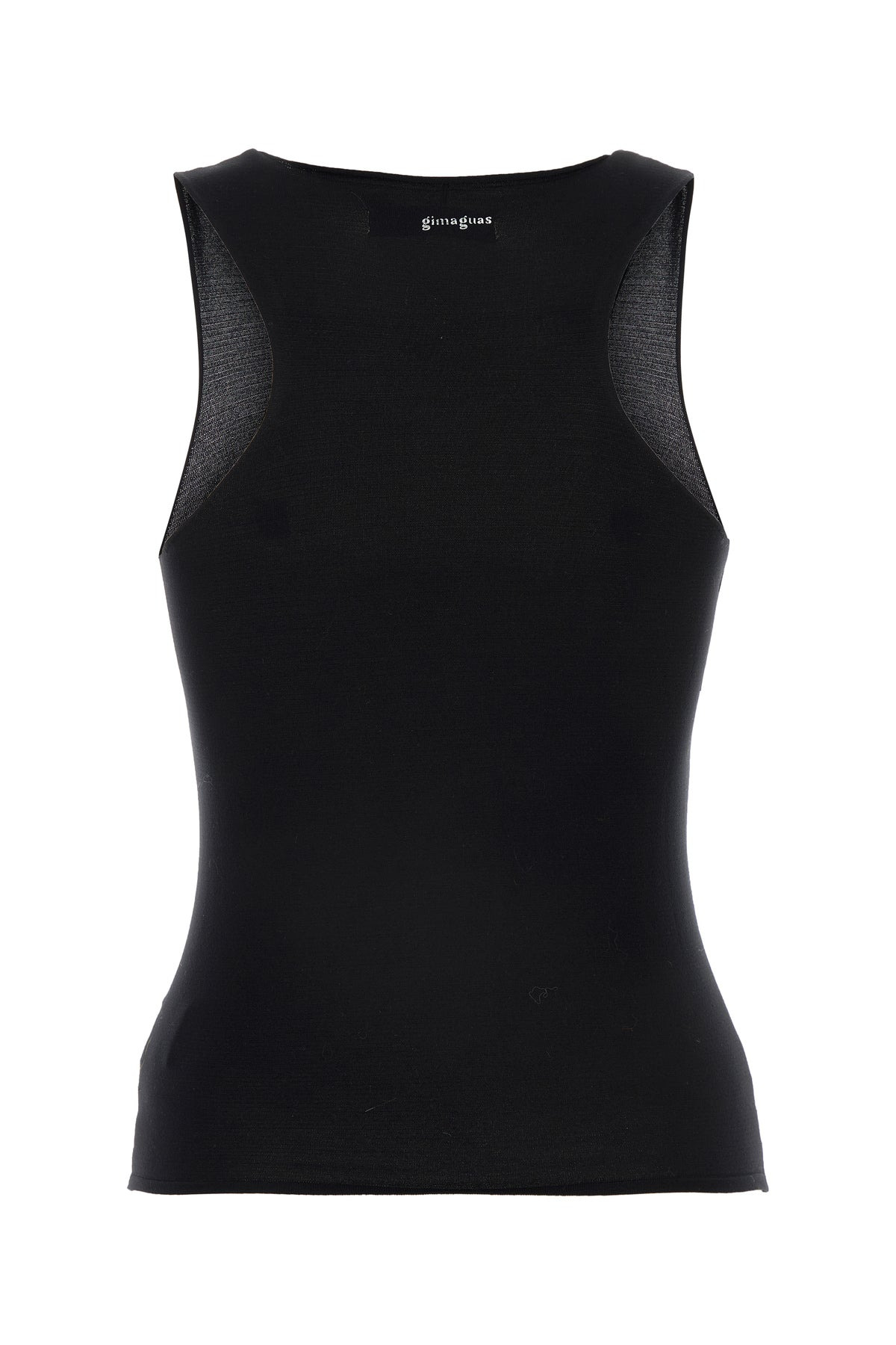 Black nylon Galu tank top - 2
