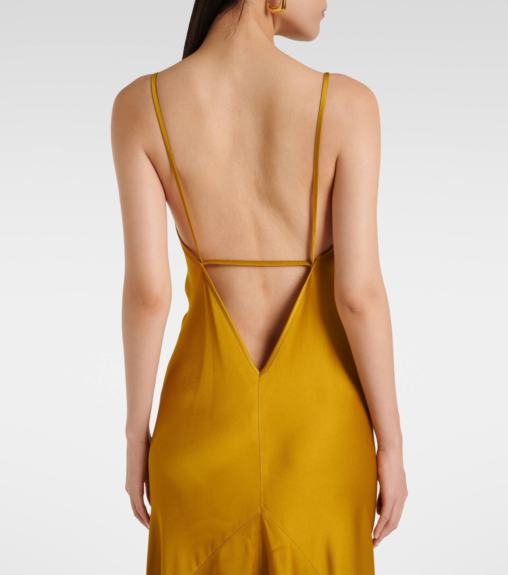 Satin slip dress - 6