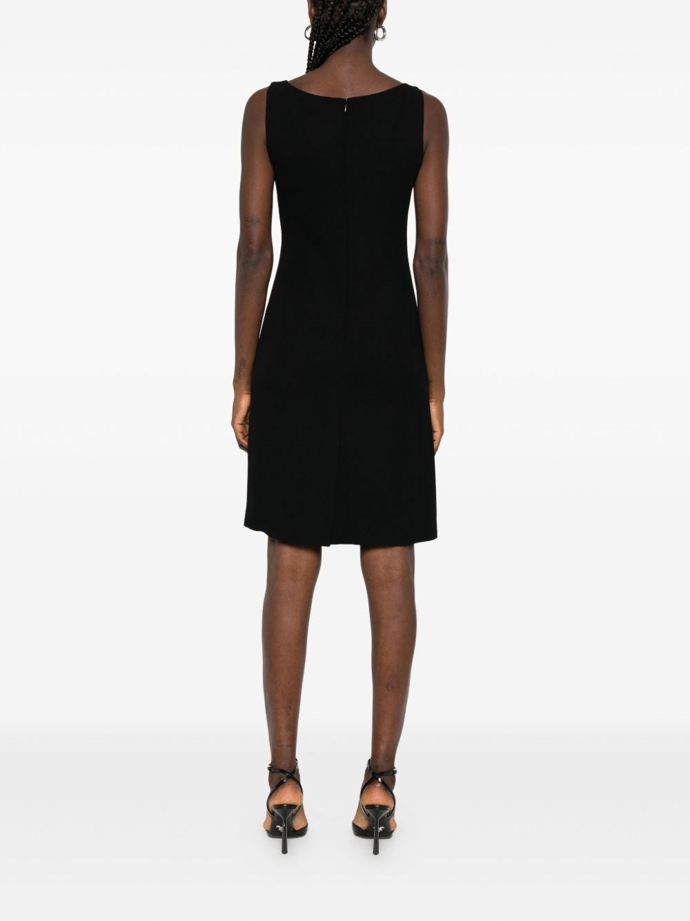 Sleeveless mini dress - 5