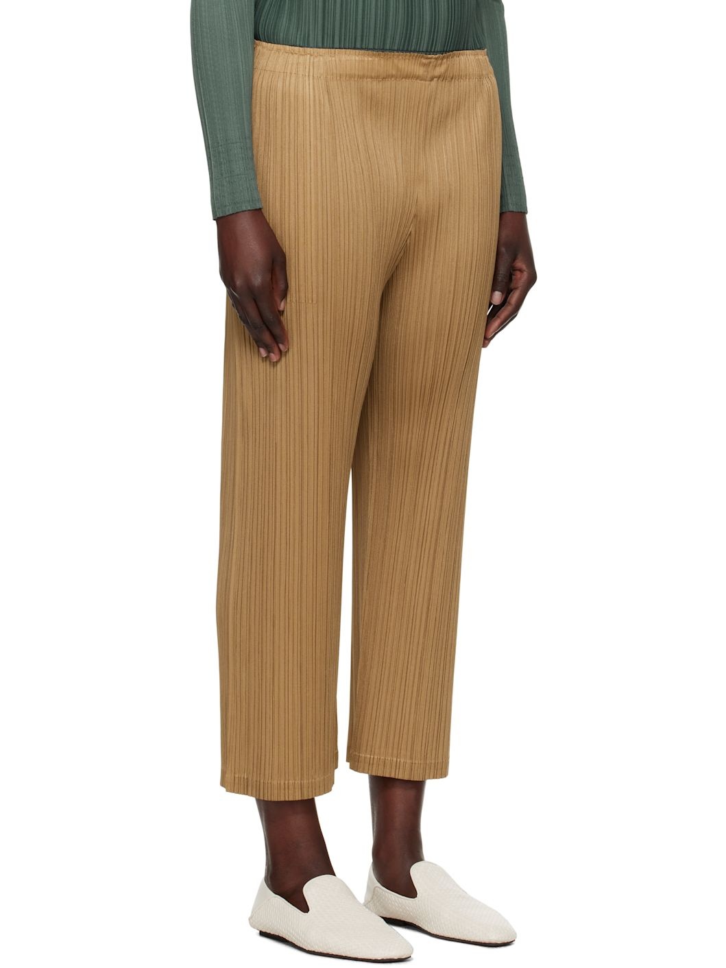 Beige Monthly Colors December Trousers - 2