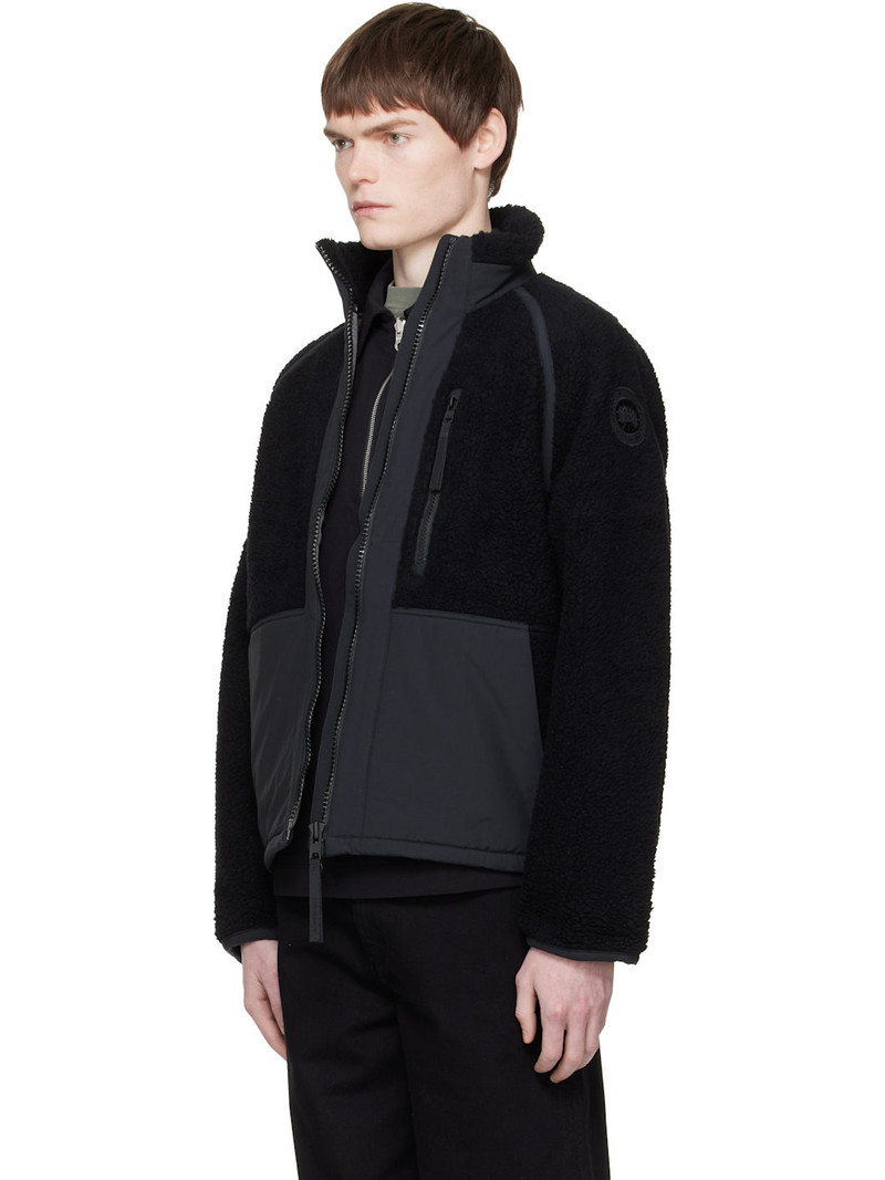 Canada Goose Black Westport Fleece Jacket outlook