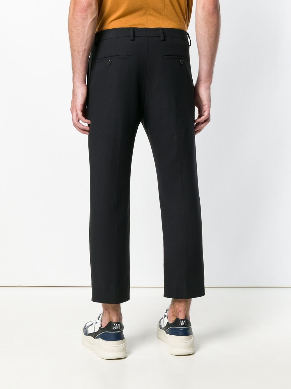 Straight Fit Trousers - 4