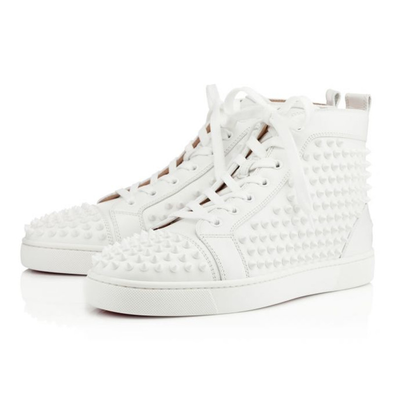 Louis Spikes Flat WHITE/WHITE - 1