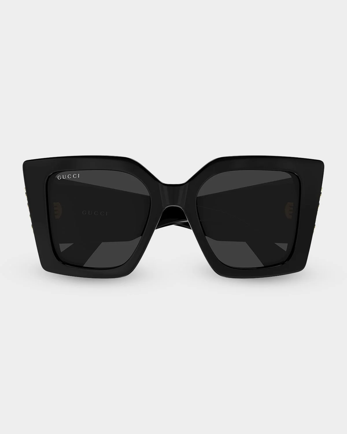 Logo 51mm Acetate Square Sunglasses - 1