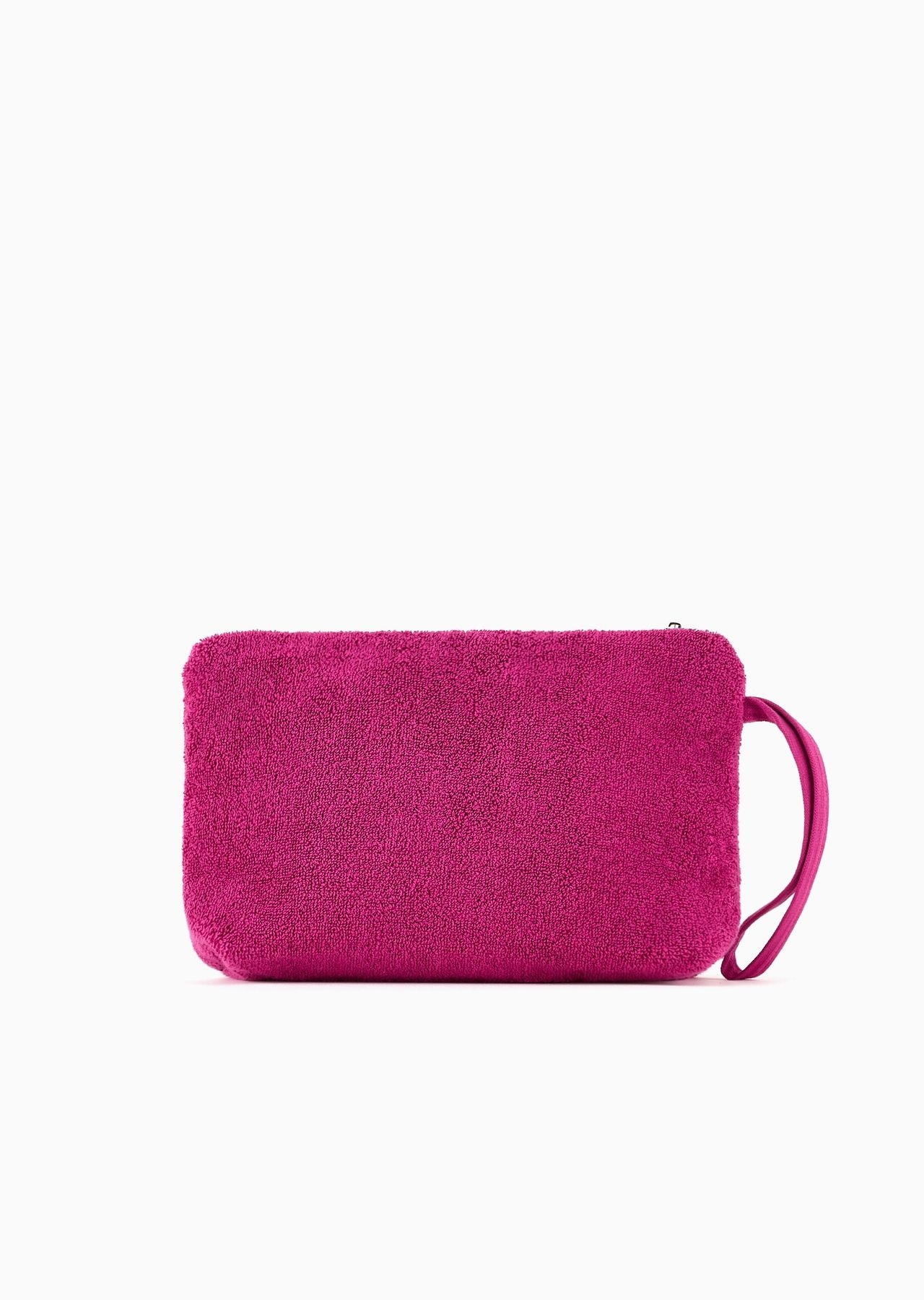 Cotton terry clutch bag - 2