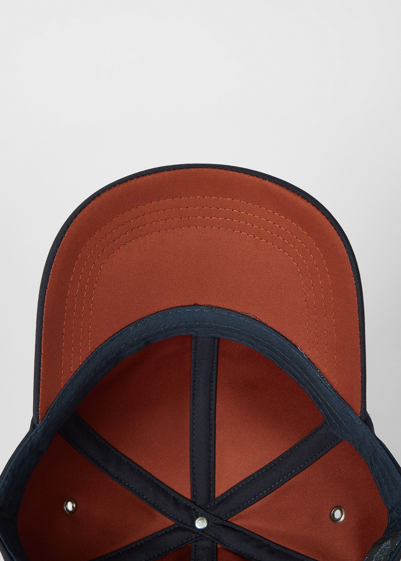 Paul Smith Navy Contrast Brim Baseball Cap outlook
