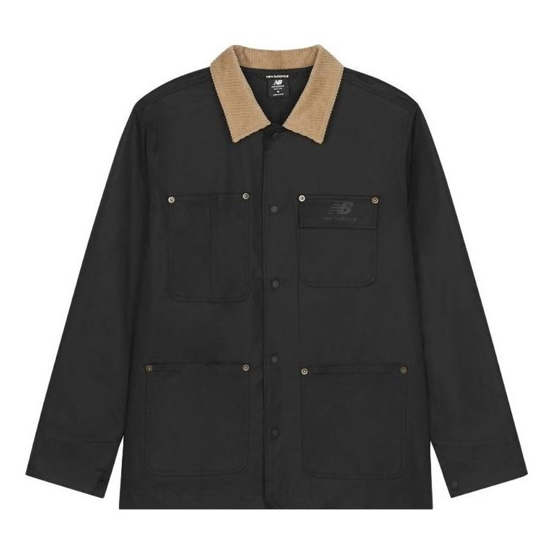 New Balance Vintage Trend Coat 'Black Brown' AMJ31321-BK - 1