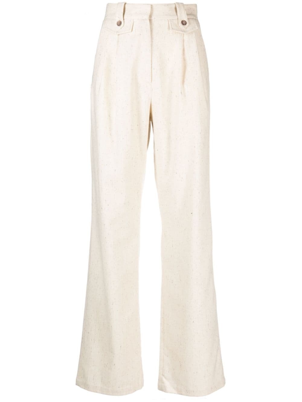 Charlotte straight-leg trousers - 1