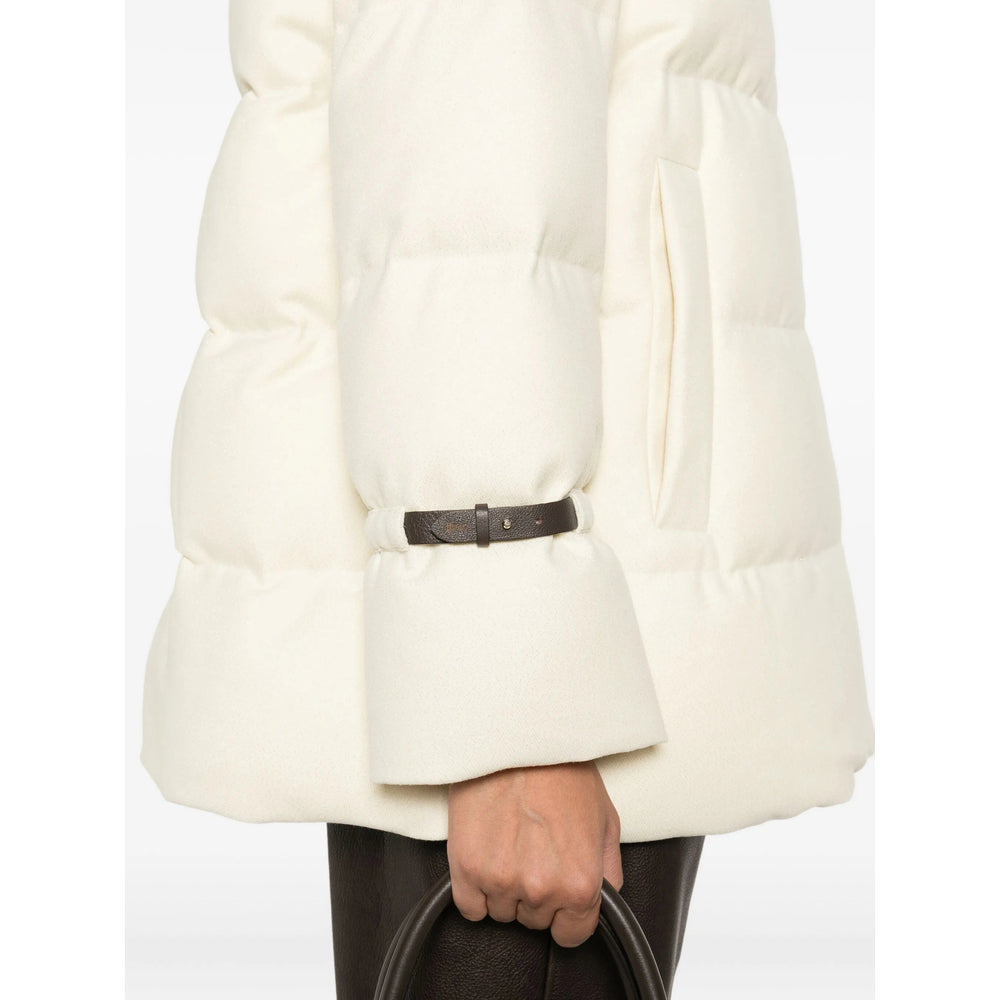 Herno Neutrals Jackets - Puffer Jackets Women - 5