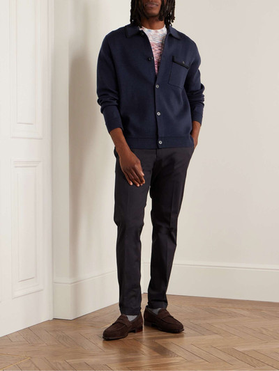 Paul Smith Stretch Merino Wool and Cotton-Blend Overshirt outlook