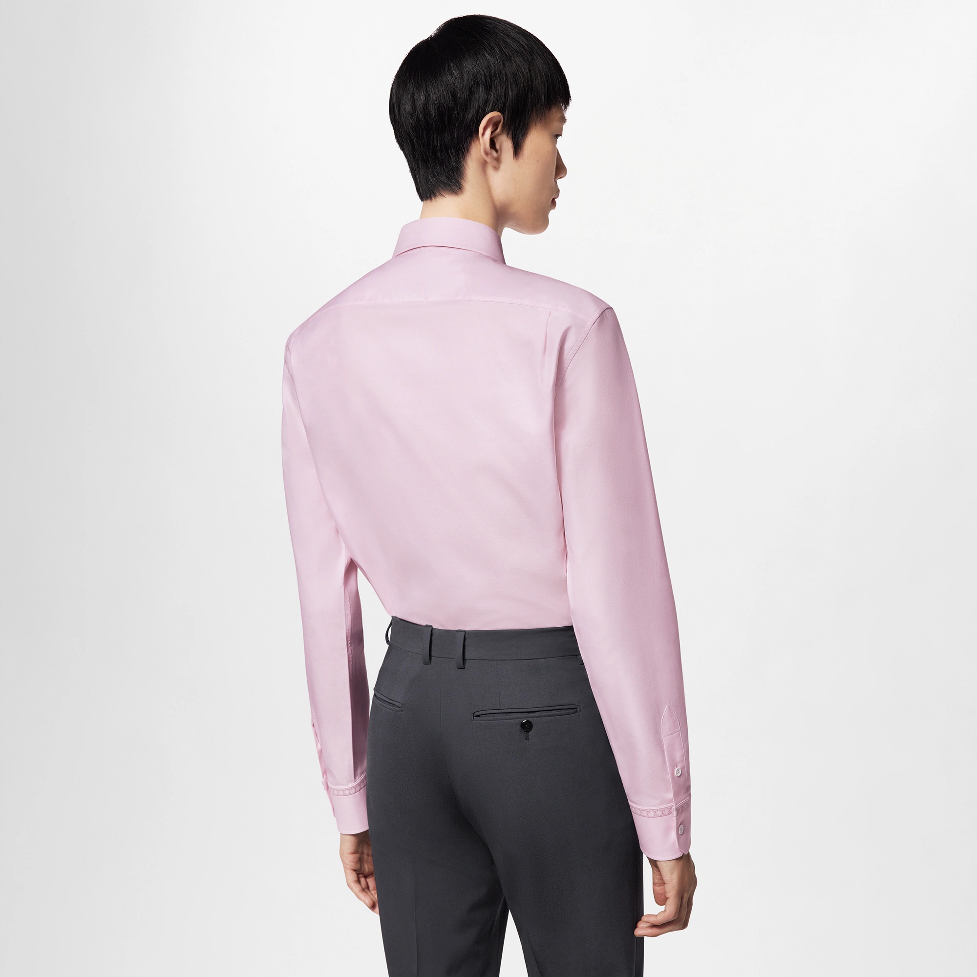 Embroidered Long-Sleeved Cotton Shirt - 6