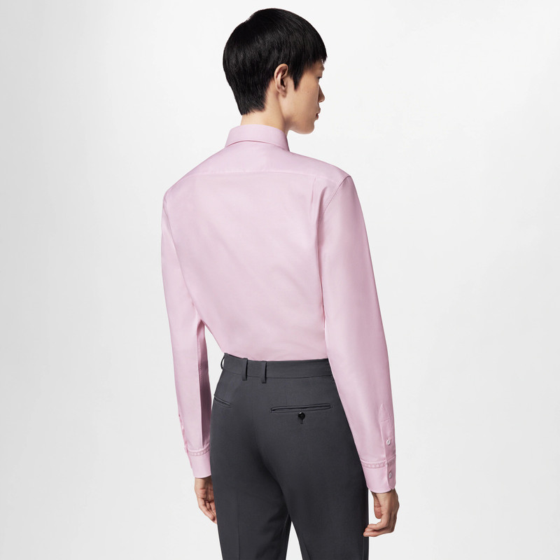 Embroidered Long-Sleeved Cotton Shirt 6