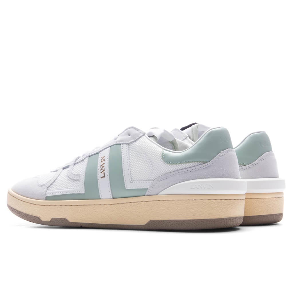 CLAY LOW TOP - WHITE/SAGE - 3