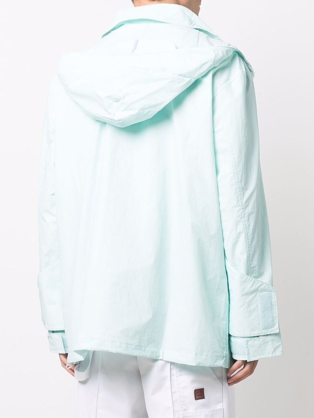 multi-pocket hooded jacket - 4