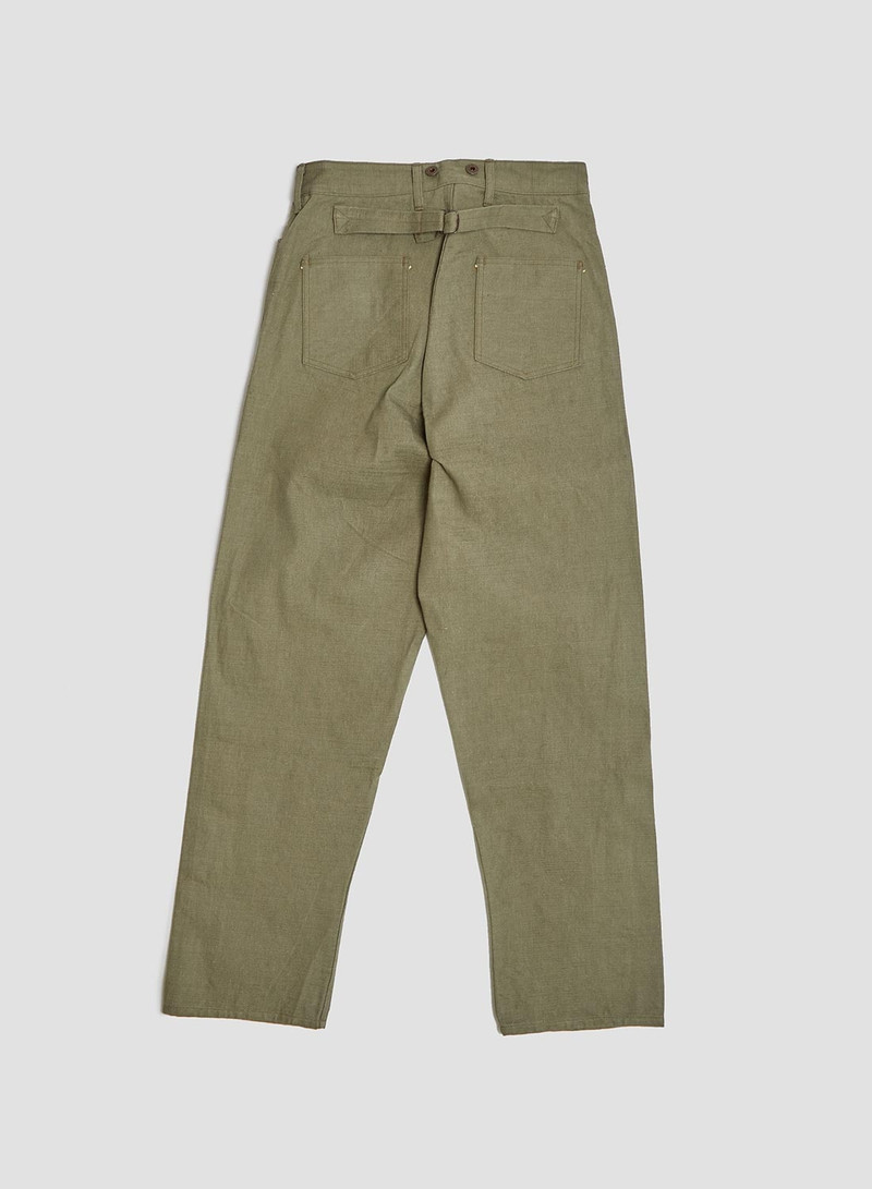30s US Army Denim in Green 3