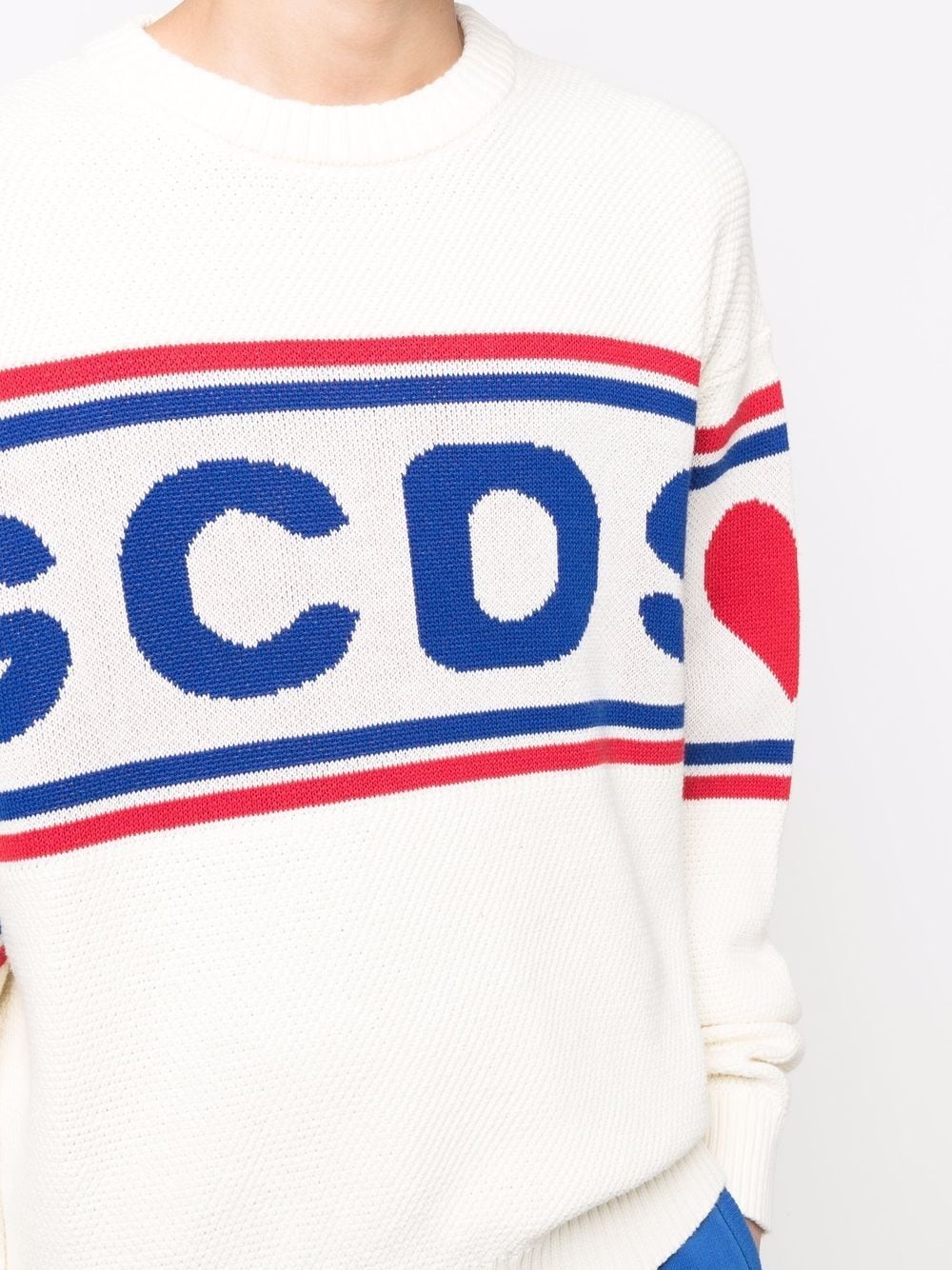 logo-knit jumper - 5