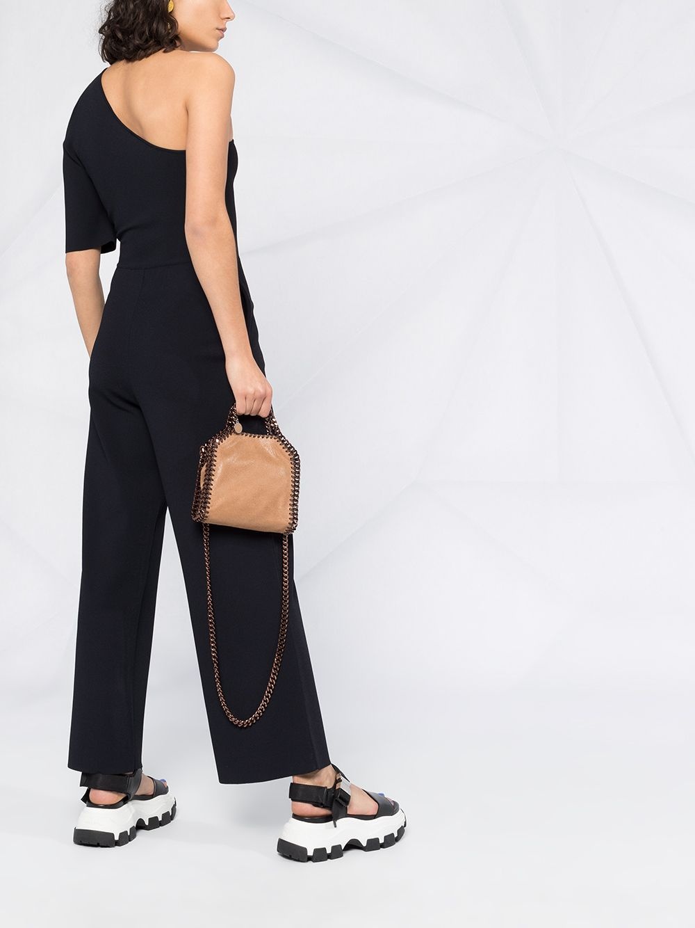 compact knit jumpsuit - 4