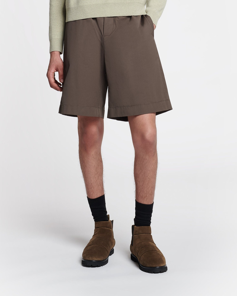 Nanushka Tech Twill Bermuda Shorts outlook