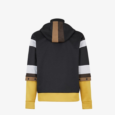 FENDI Multicolor acetate sweatshirt outlook