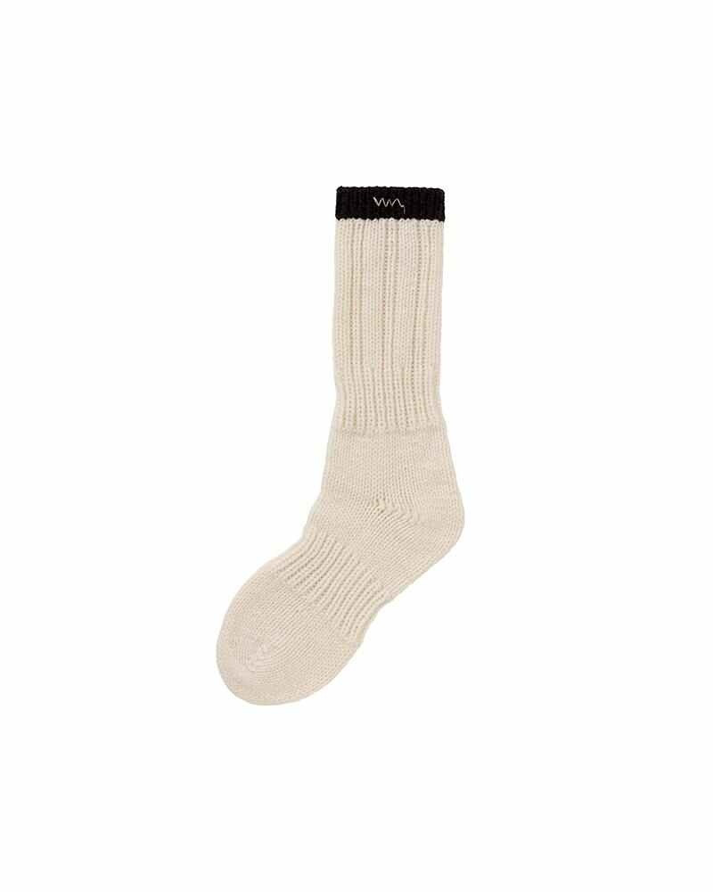 ACHILLES SOCKS HAND-KNIT IVORY 1