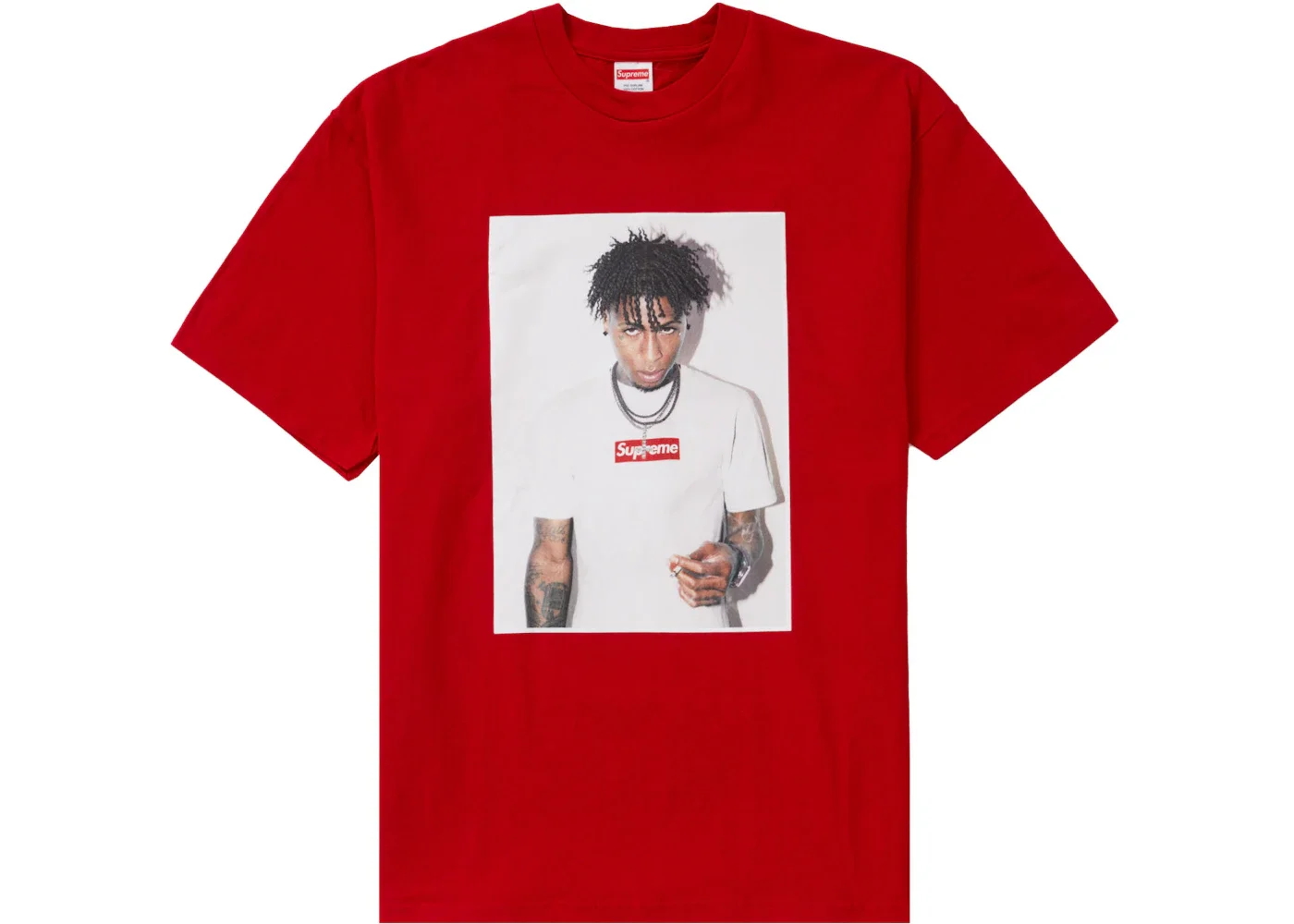 Supreme NBA Youngboy Tee Red - 1