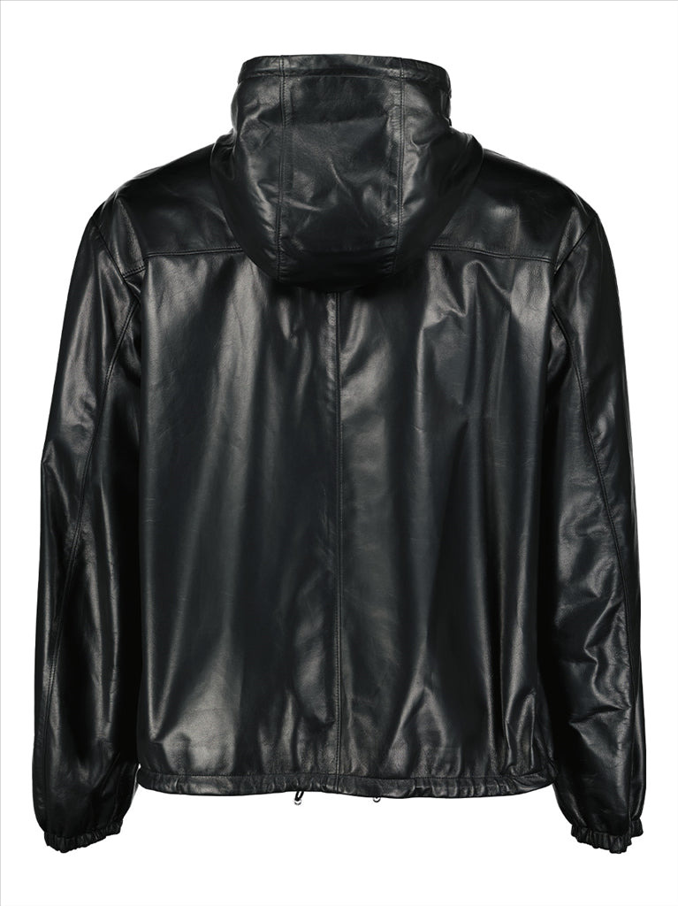 Bomber en cuir - 4