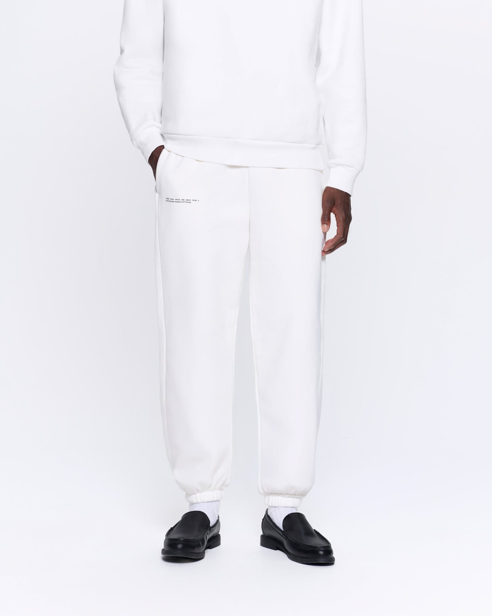 Mens 365 Heavyweight Track Pants - Off-White - 3