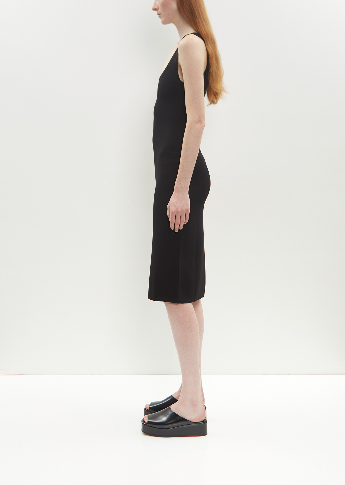 Short Tank Dress — Black - 2